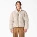 Dickies Men's Mount Hope Puffer Jacket - Stone Whitecap Gray Size M (TJR47)