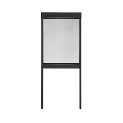 Hecht Insektenschutz Rollo elektrisch Solar 110x220cm anthrazit 101830507-VH Image
