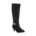 Extra Wide Width Women's The Rosey Wide Calf Boot by Comfortview in Black (Size 12 WW)
