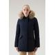 Woolrich Women Arctic Parka in Urban Touch with Detachable Fur Blue Size S
