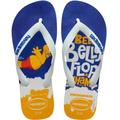 Havaianas Unisex Simpsons Flipflop, Weiß Weiß Blau Stern Blau Stern