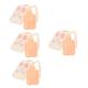 Didiseaon 4pcs Hot Water Bottle Hot Water Bag with Cover Warm Water Bag with Hand Pocket Kids Thermal Water Bottle Compact Hot Water Bag Warm Water Bottle White Plush Child Household