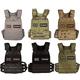 Exersci® Tactical Weighted Vest (1.5kg - 23.5kg) - Calisthenics, Bodyweight Workouts, HIIT, Cardio & Strength Training (20kg Vest (Vest + 2 x 4.25 + 2 x 5kg Plate), GREY)