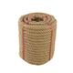 Ganggend Jute Rope (3/4 in X 100 ft), 19mm Thick Twisted Manila Rope Natural Heavy Duty Hemp Rope for Swing Bed Crafts, Railing, Tug of War, Landscaping, Gardening, Bundling, Hammock, Home Decorating