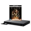Sony UBP-X800M2 MULTIREGION DVD Regions 1-8 - Blu-ray Region B - Bundle Including Dune 4K UHD Disc