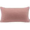 Dekokissen H.O.C.K. "Fino", rosa (rosa, unifarben), B:70cm H:10cm L:40cm, Obermaterial: 100% Polyester. Füllung: 100% Polyester, Dekokissen_Sitzkissen_Kissenhüllen, Teddy-Plüsch, wärmend, inkl. Füllung, Bezug mit Reißverschluss