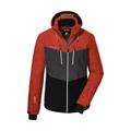 Skijacke KILLTEC "KSW 45 MN SKI JCKT" Gr. S, orange (dunkelorange) Herren Jacken Skijacken