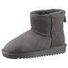 Winterboots ARA "Alaska", Damen, Gr. 41, grau (light, grau), Veloursleder, Lammfell, sportlich, Schuhe, Winterboots, Stiefel in bequemer Weite G (=weit)