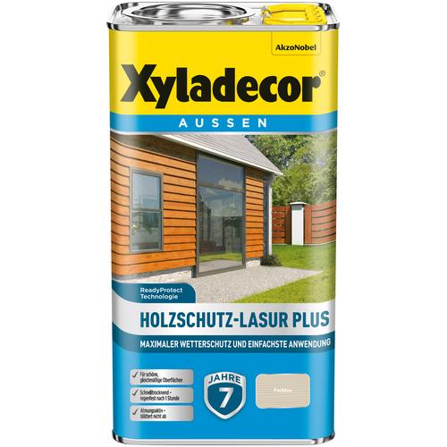 „XYLADECOR Holzschutzlasur „“Holzschutz-Lasur Plus““ Farben erhältlich verschiedenen Gebindegrößen und Farben Gr. 4 l 4000 ml, farblos Holzlasuren“