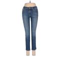 Joe's Jeans Jeggings - Low Rise: Blue Bottoms - Women's Size 27