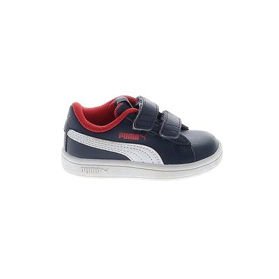 Puma Sneakers: Blue Shoes - Kids Boy's Size 4