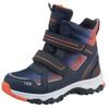 Winterstiefel KIDSWORLD, Kinder, Gr. 36, blau (navy, orange), Synthetik, Mesh, sportlich, Schuhe