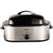 Sunvivi Electric Roaster Oven w/ Removable Pan & Rack Stainless Steel/Aluminum in Gray | 18 Qt | Wayfair YD001SL