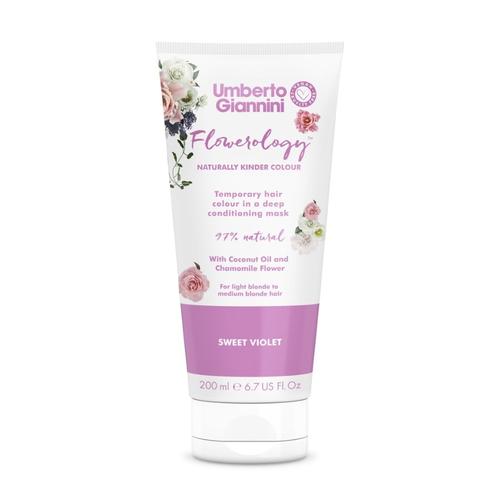 Umberto Giannini - Flowerology Temporary Colour Mask Haarkur & -maske 200 ml