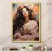 Everly Quinn Boho Latina Woman Ethereal Beauty II - Portrait Wall Art Living Room Metal | 32 H x 16 W x 1 D in | Wayfair