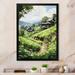 Alcott Hill® Japanese Tea Field - Print on Canvas Plastic in Green | 44 H x 34 W x 1.5 D in | Wayfair 768DF53EB12B407CA58D0700E8795102