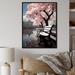 Red Barrel Studio® Pink Luxembourg Gardens Serenade Canvas, Cotton in Black/Pink | 20 H x 12 W x 1 D in | Wayfair A6ACE2168625426FB1A519450DE1B6C4