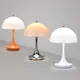 Abat-jour transparent coloré lampe de table chambre à coucher lampe de bureau à LED lampe de