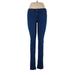 Rag & Bone/JEAN Jeggings - High Rise: Blue Bottoms - Women's Size 28 - Dark Wash