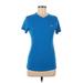 Adidas Active T-Shirt: Blue Activewear - Women's Size Medium