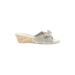 Solanz Wedges: Ivory Shoes - Women's Size 9