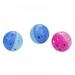 Cat Self-excited Toy Paw Print Candy Color Hollowed-out Bell Interactive Cat Toy Bell Ball