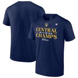 Men's Fanatics Branded Navy Milwaukee Brewers 2023 NL Central Division Champions Locker Room T-Shirt