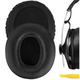 Geekria QuickFit Replacement Ear Pads for Sennheiser Momentum Over-Ear Headphones Ear Cushions Headset Earpads Ear Cups Cover Repair Parts (Black)