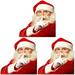 Frcolor Window Christmas Car Stickers Clings Xmas Funny Vehicles Decals Cling Sticker Merry Wall Decals