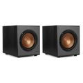 Klipsch 2 Pack R-100SW 300W Subwoofer 10 Active Home Theater Subwoofers