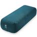 Yoga Meditation Cushion 25 X 12 Rectangular Bolster With Organic Cotton Cover