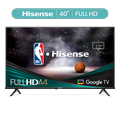 Hisense 40-Inch Class A4 Series FHD 1080p Google Smart TV (40A4K) - DTS Virtual: X Game & Sports Modes Chromecast Built-in Alexa Compatibility