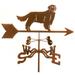 EZ Vane Golden Retriever Weathervane 21 Inch Wide Roof Mount