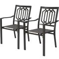 Villa Outdoor Dining Chair (Steel/Textilence)