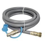 3/8 ID Natural Gas BBQ Grill Quick Disconnect Gas Connector (15 Feet)