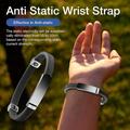 VONTER Anti-Static Cordless Wrist Strap Anti Static Wrist Strap Band Cordless Adjustable Anti Static Band Winter Human Body Electrostatic Removal Wrist Strap for Men and Woman