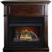Kozy World GFD2670 Gas Fireplace 26000 BTU 1100 sq-ft Dual Fuel (Propane (LP) or Natural Gas) Early American