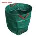 TureClos Leaf Storage Bag Waterproof Garden Trash Can Plastic Yard Waste Collection Bin 300L/80 Gallons