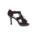 Madden Girl Heels: Burgundy Shoes - Women's Size 8
