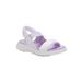Women's Summer Casual Sandal by LAMO in Lavender (Size 9 M)