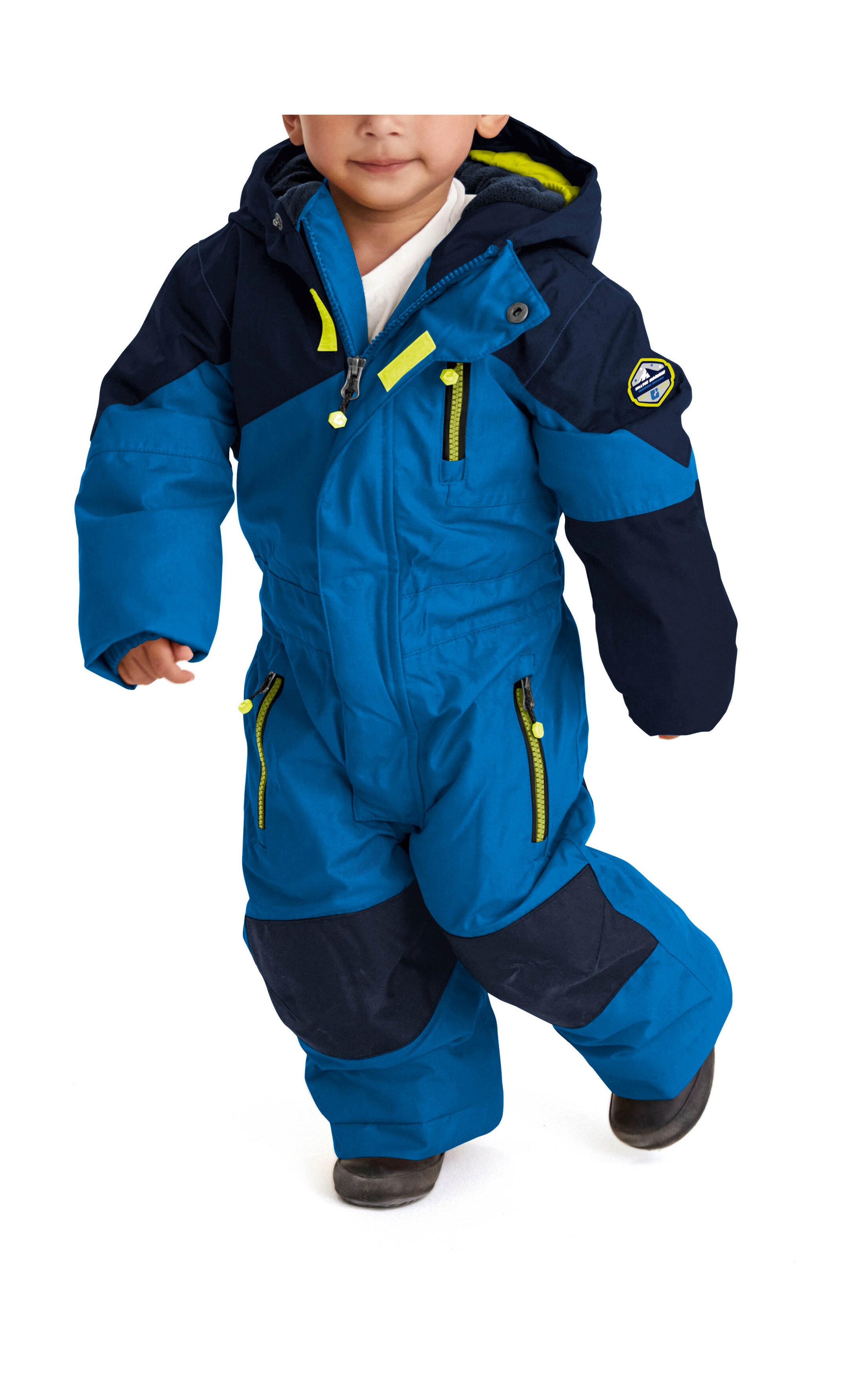 Skianzug KILLTEC "Kesley Mini", Kinder, Gr. 110/116, blau (royalblau), Oberstoff: 100% Polyester, Futter: 100% Polyester, Füllung: 100% Polyester, Sportlich, Sportanzüge, Skioverall, wind- und wasserdicht, innen warmes Fleece Image