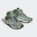 Wanderschuh ADIDAS SPORTSWEAR "FORTATRAIL KIDS" Gr. 40, grün (silver green, linen lucid lemon) Kinder Schuhe