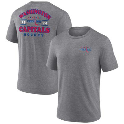 Washington Capitals Fanatics Branded Heritage Triblend T-Shirt – Herren Image