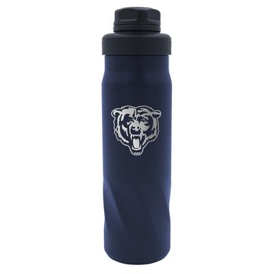 Chicago Bears Edelstahl-Wasserflasche – 20 oz Image
