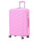 RMW Large Hard Shell Suitcase 28 Inch Lightweight with Telescopic Handle Travel Luggage Suitcase 4 Wheel Spinner Trolley Cases with Built-in 3 Digit Combination (Pink)