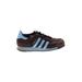 Adidas Sneakers: Blue Color Block Shoes - Women's Size 8 1/2 - Almond Toe