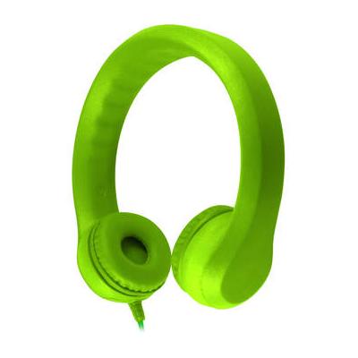 HamiltonBuhl Flex-Phones Foam Headphones for Children (Green) KIDS-GRN