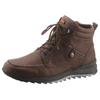 Winterboots WALDLÄUFER "HELLE", Herren, Gr. 9 (43), braun (dunkelbraun), Nubukleder, sportlich, Schuhe, mit Schaftpolsterung, G-Weite