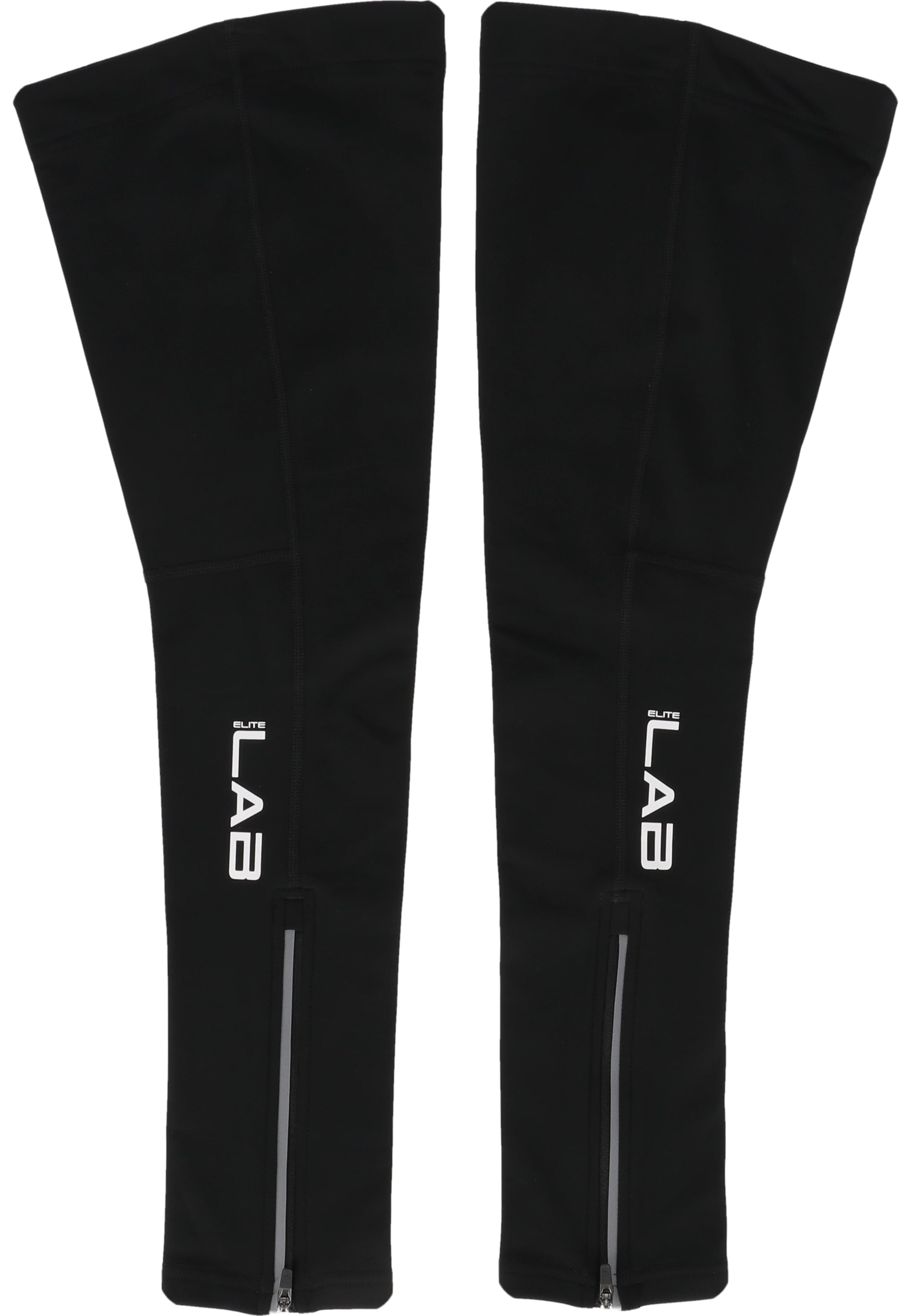 Beinstulpen ELITE LAB "Bike Elite X1", Damen, Gr. M, schwarz, Elasthan, unifarben, Stulpen, mit praktischen Reißverschlüssen Image