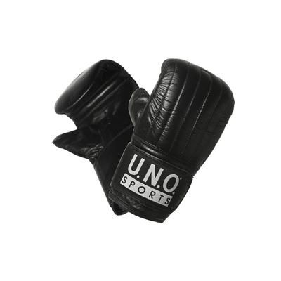 Boxhandschuhe U.N.O. SPORTS "Punch" Gr. L, schwarz, Boxhandschuhe, L, Obermaterial: 100% Rindsleder